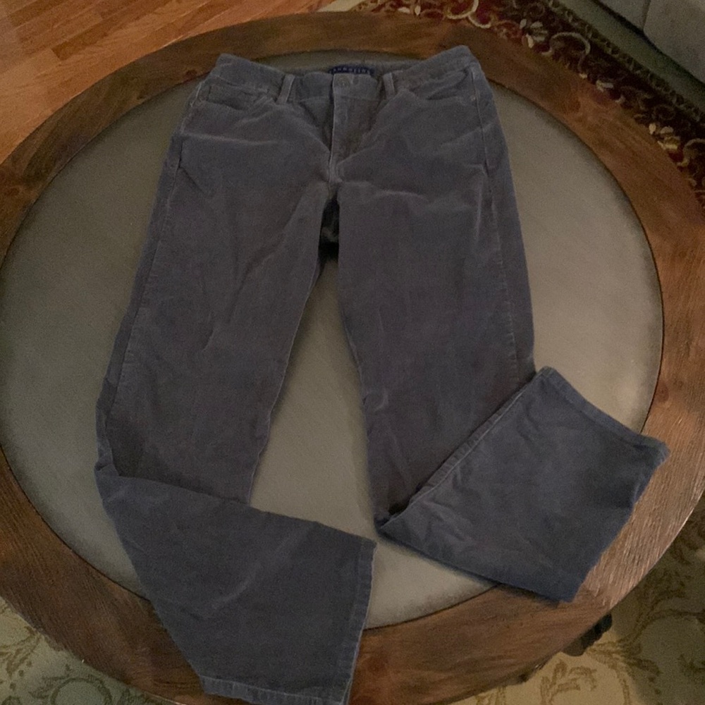 Bandolino Gray Corduroy Pants